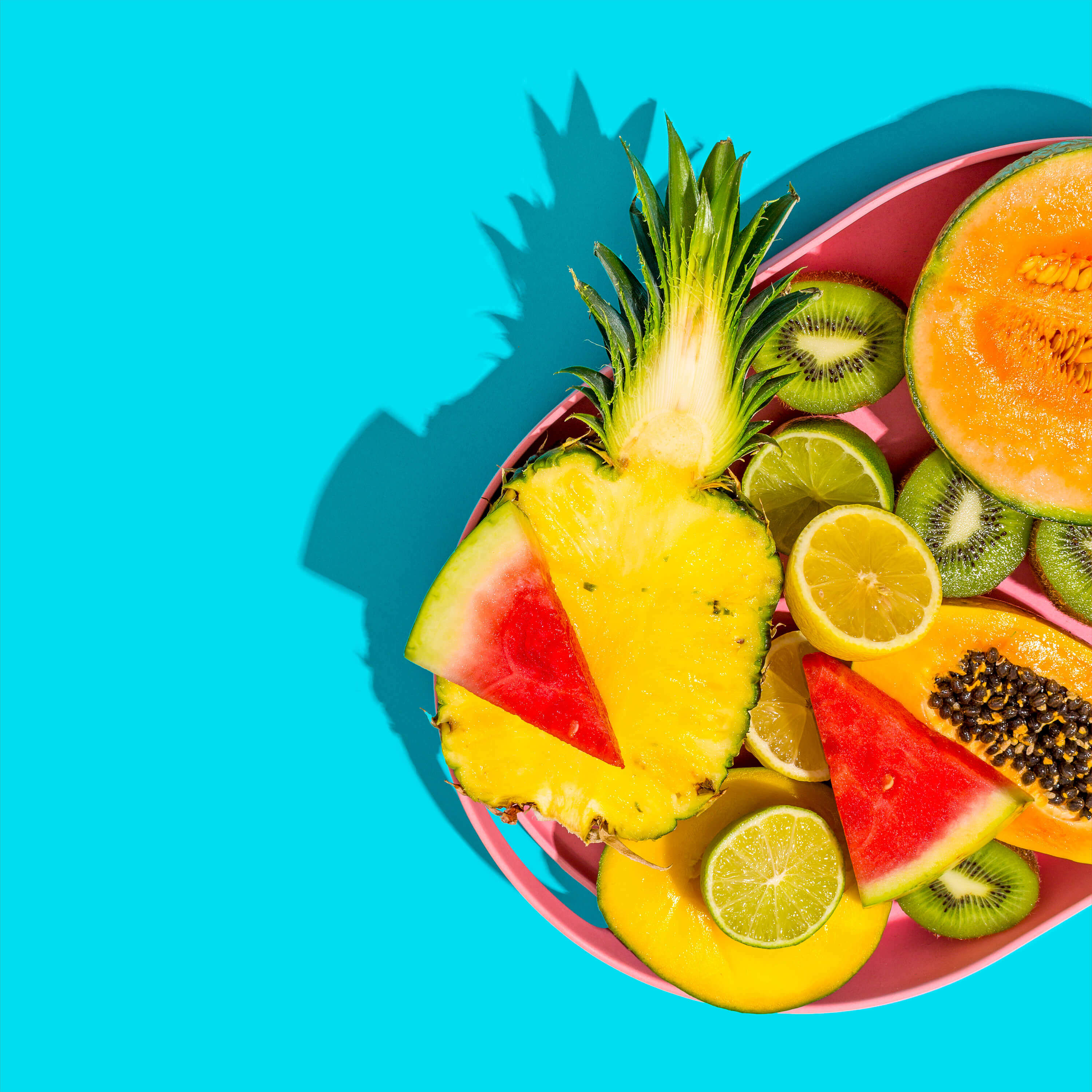 Colorful Fruit Bowl